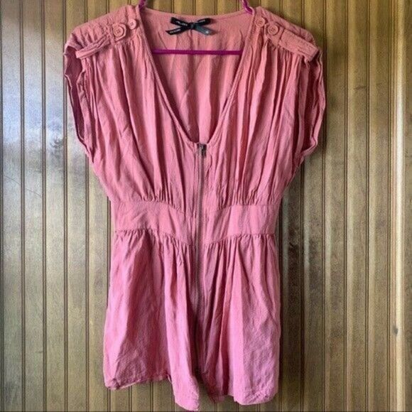 Ali & Kris Pink Zip Top | Women Size Small - Picture 1 of 7